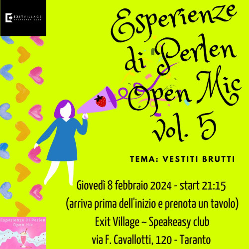 Esperienze di Perlen Open Mic vol. 5