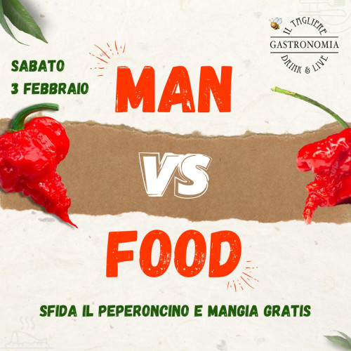 Man vs Food...sfida al peperoncino!