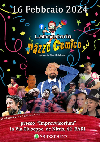 LABORATORIO PAZzO COMICO