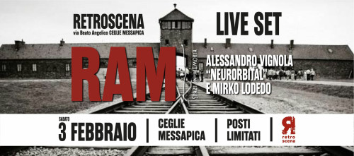 Spazi in memoria | RAM di e con Alessandro Vignola "Neurorbital" e Mirko Lodedo