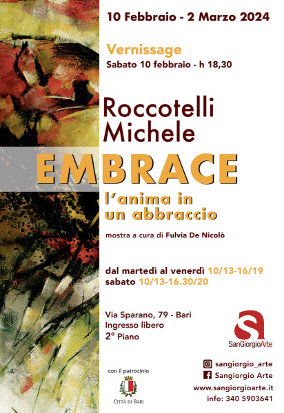 Roccotelli Michele - EMBRACE, l'anima in un abbraccio