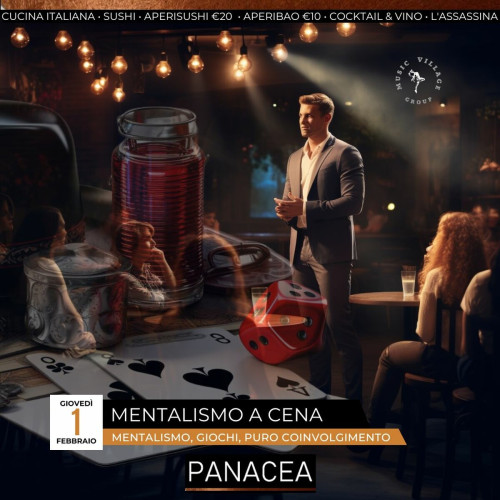 Mentalismo a cena da Panacea