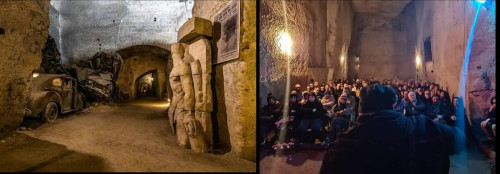Neapolitan Gipsy Jazz e omaggi a Pino Daniele alla Galleria Borbonica