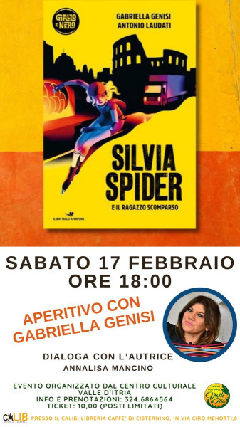 Aperitivo con Gabriella Genisi in Libreria