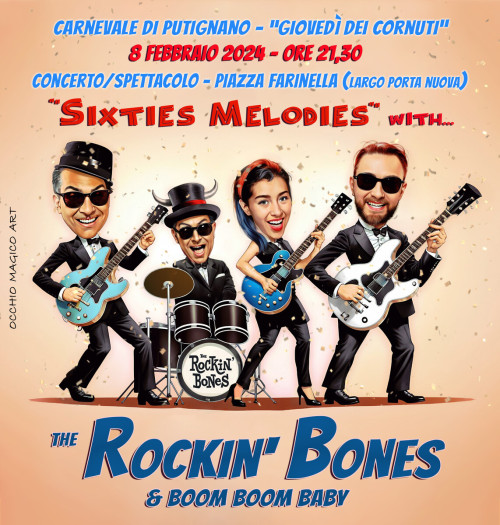 Sixties Melodies with... the Rockin' Bones & Boom Boom Baby