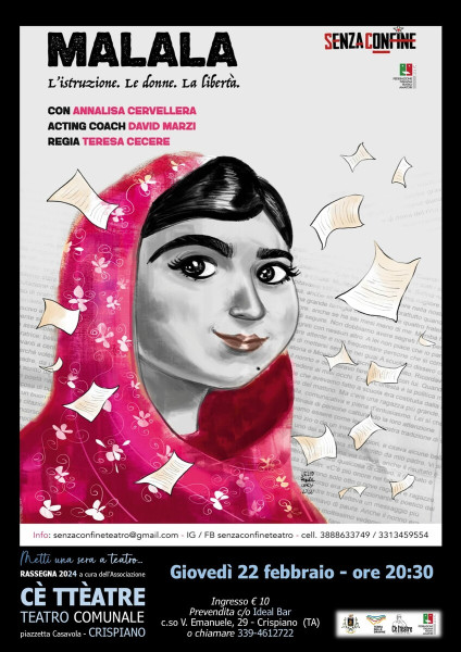 MALALA - L'istruzione. Le donne. La libertà