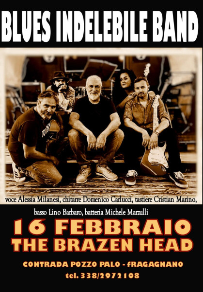 LA INDELEBILE BLUES BAND AL BRAZEN HEAD
