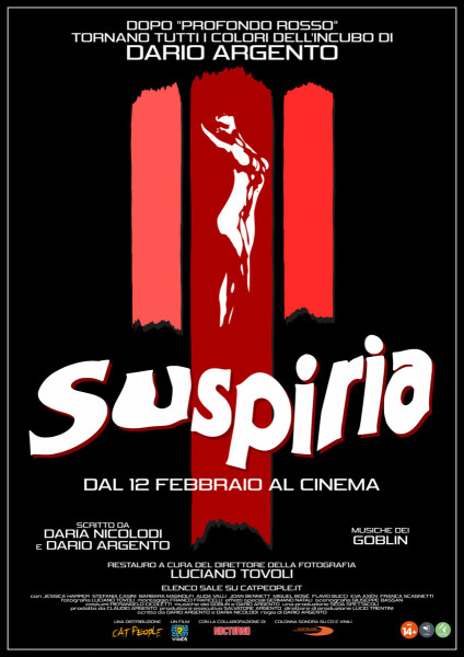 Suspiria (It,1977) di Dario Argento ver. restaurata in 4K