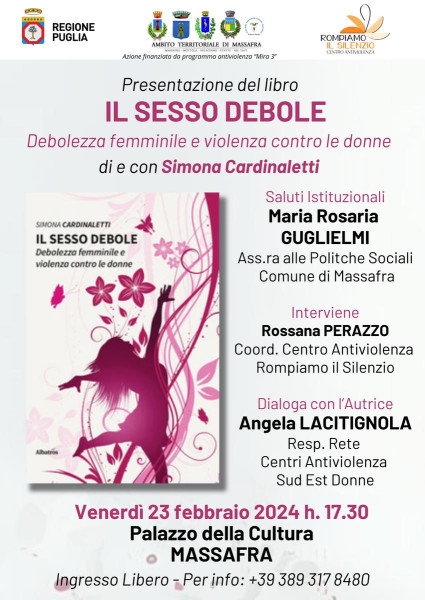 Il Sesso Debole - Presentazione del libro con Simona Cardinaletti
