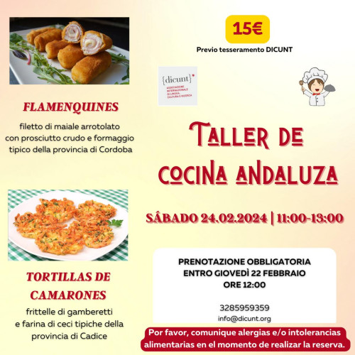 TALLER DE COCINA ANDALUZA