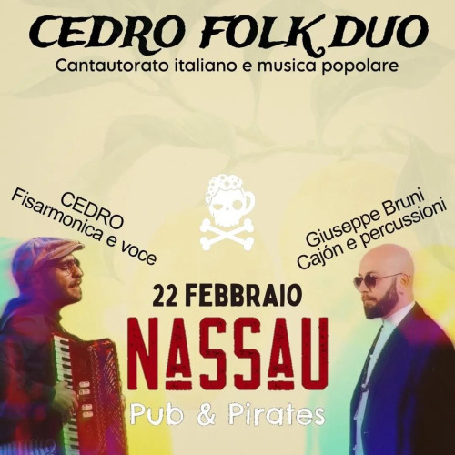 CEDRO Folk Duo Live al Nassau