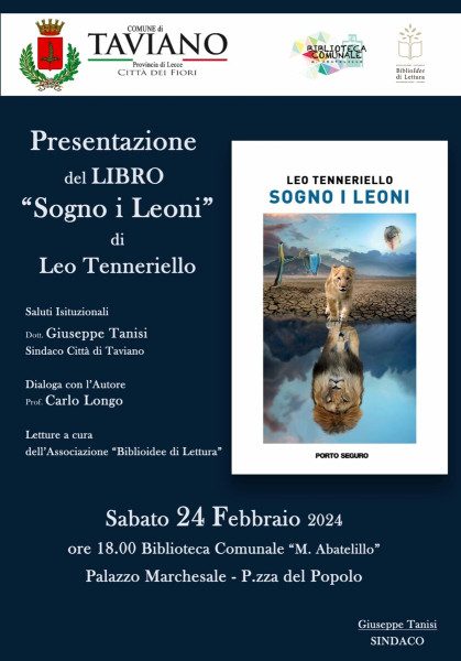 "Sogno i leoni" di Leo Tenneriello