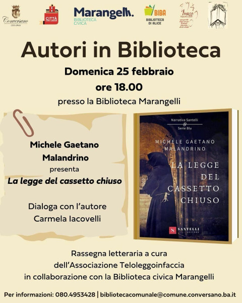 Oltre la Mente Razionale: Presentazione del Romanzo "la Legge del Cassetto Chiuso" di Michele Gaetano Malandrino