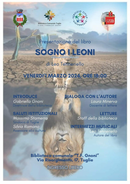 "Sogno i leoni" Leo Tenneriello