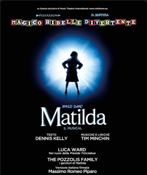 MATILDA il musical - con Luca Ward