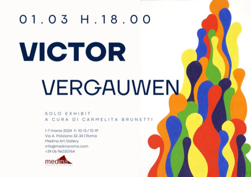 La danza dei colori nelle forme astratte di Victor Vergauwen