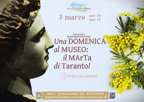 Una Domenica al Museo: il MArTa di Taranto! visita guidata  speciale Donne d'altri tempi!