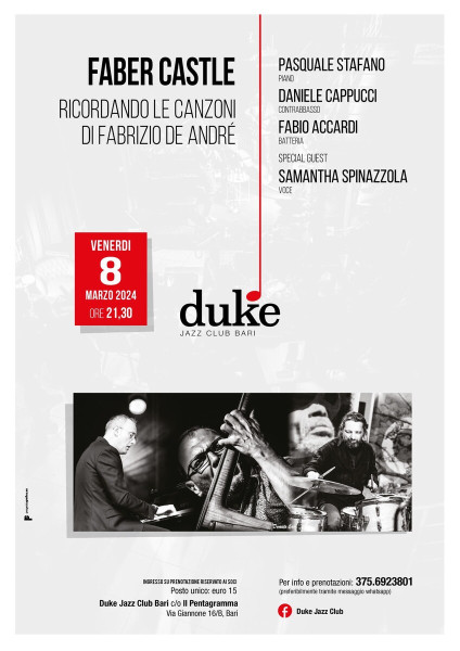 Faber Castle  Ricordando le canzoni di Fabrizio De André