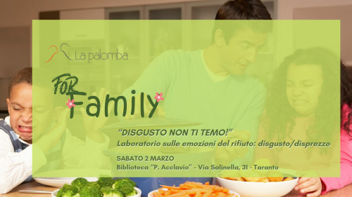 Disgusto non ti temo! Laboratorio sulle emozioni del rifiuto