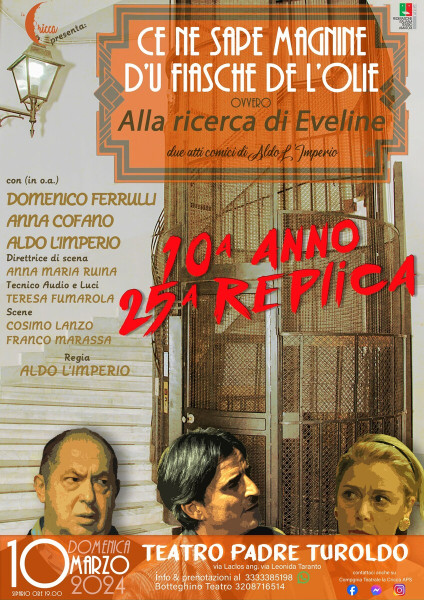 Ce ne sape Magnine d'u fiasche de l'olie ovvero Alla ricerca di Eveline