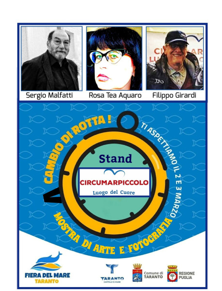 Fiera del Mare 2024 - Taranto Mostra d'Arte, Pittura, Fotografia -  Padiglione Circumarpiccolo Luogo del Cuore