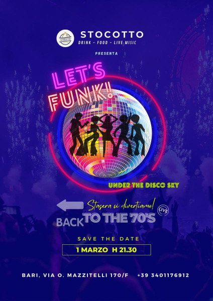 Let's funk! under the disco sky_Live