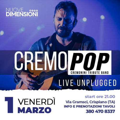 CremoPop - Cremonini Tribute Band