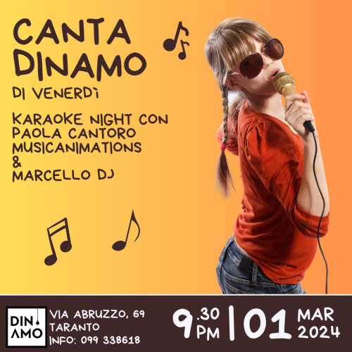 CantaDinamo - Karaoke Night