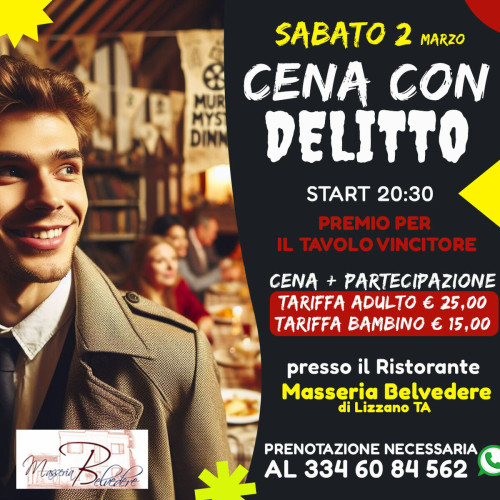 CENA CON DELITTO - Riuscirai a risolvere il giallo?