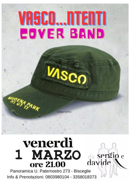 "VASCONTENTI" Tribute Band del KOMANDANTE VASCO