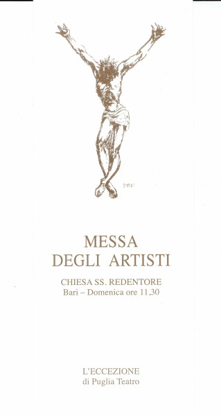 Messa degli artisti
