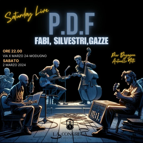 P.D.F un Omaggio a Fabi,Silvestri,Gazze