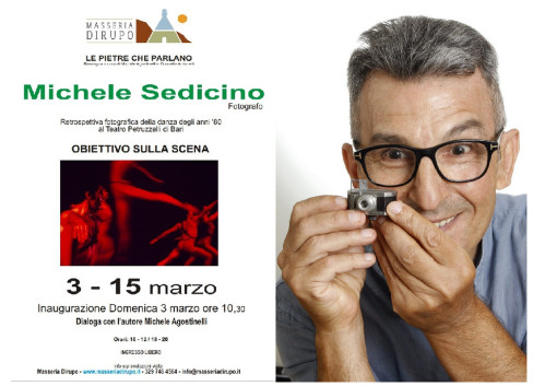 OBIETTIVO SULLA SCENA - Retrospettiva fotografica della danza degli anni 80 al teatro Petruzzelli di Bari.