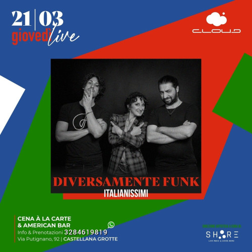 Diversamente Funk - Progetto Italianissimi live at Cloud