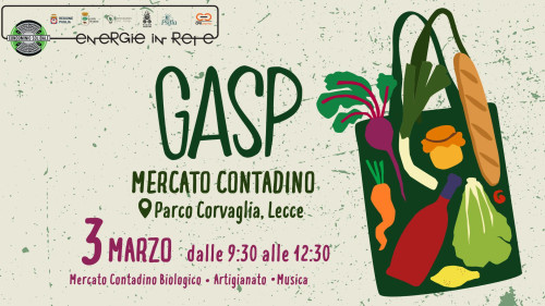 GASP - il mercato della Domenica! mercato contadino-artigianato-musica