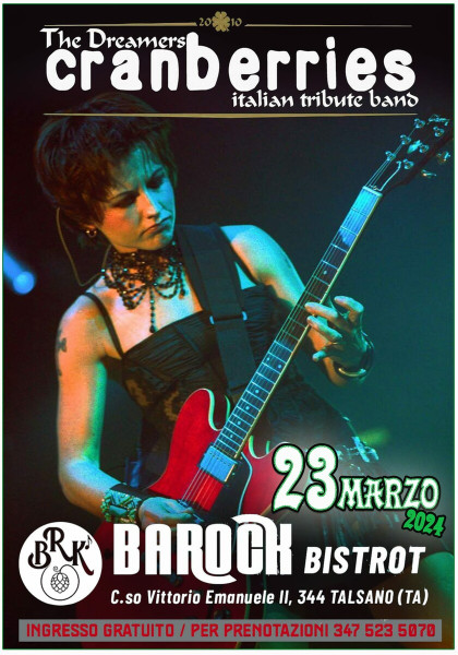 Cranberries tribute band (The Dreamers) live al Barock