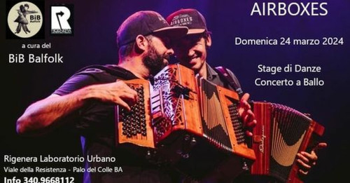Stage di valzer e concerto di balfolk con gli Airboxes