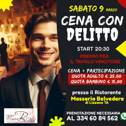 CENA CON DELITTO - Riuscirai a risolvere il giallo?