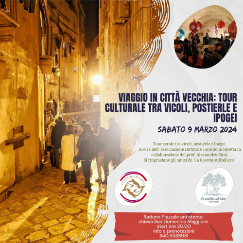 Viaggio in Città Vecchia: Tour culturale tra vicoli, postierle e Ipogei'