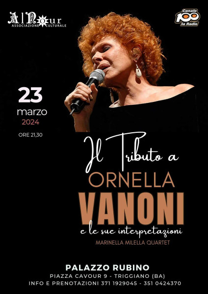Tributo ad Ornella Vanoni - Marinella Milella Quartet