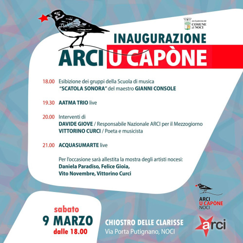 Inaugurazione ARCI "U Capòne" - Noci