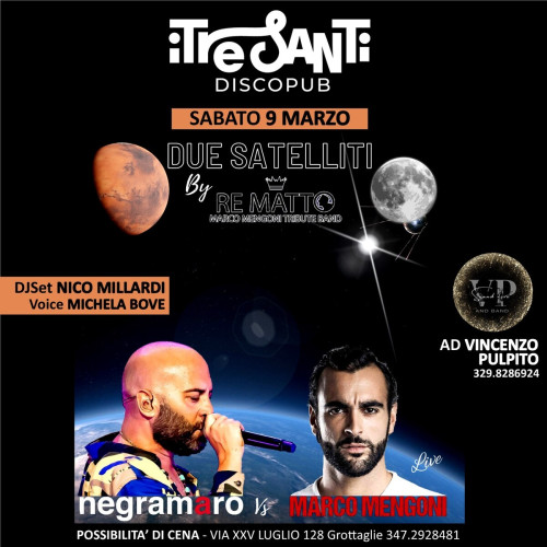 DUE SATELLITI live + dj set