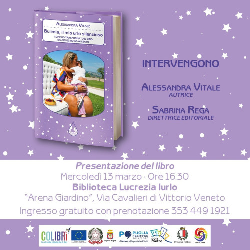Presentazione libro "Bulimia. Il mio urlo silenzioso"