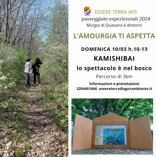 KAMISHIBAI lo spettacolo è nel bosco