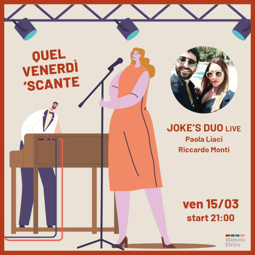 Quel Venerdì 'Scante Swing con Paola Liaci e Riccardo Monti Joke's Duo