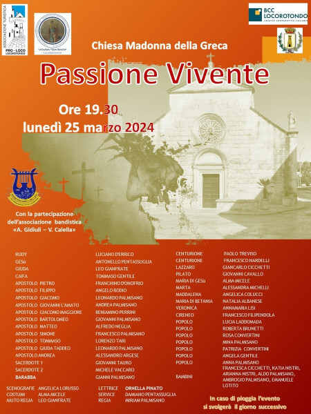 Passione Vivente 2024
