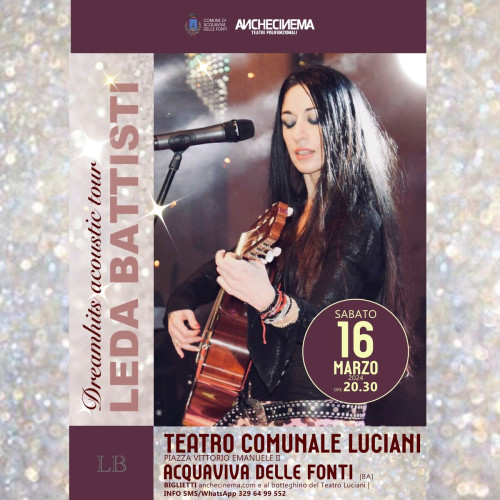 LEDA BATTISTI in concerto | Dreamhits acoustic tour