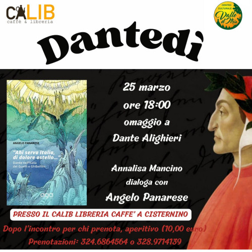 Dantedì - presentazione del libro di Angelo Panarese