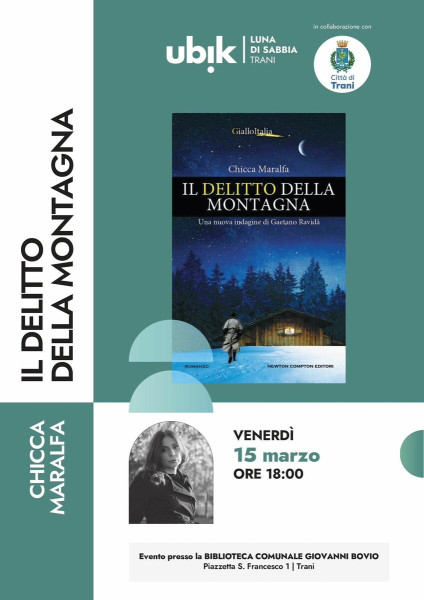 Presentazione del libro IL DELITTO DELLA MONTAGNA di Chicca Maralfa