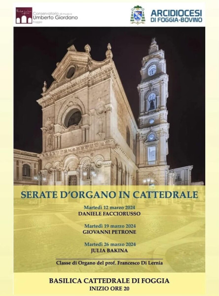 Serate d'Organo in Cattedrale
